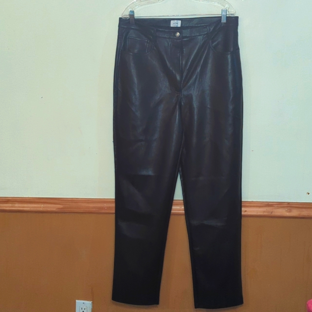 Wilfred Vegan leather trousers